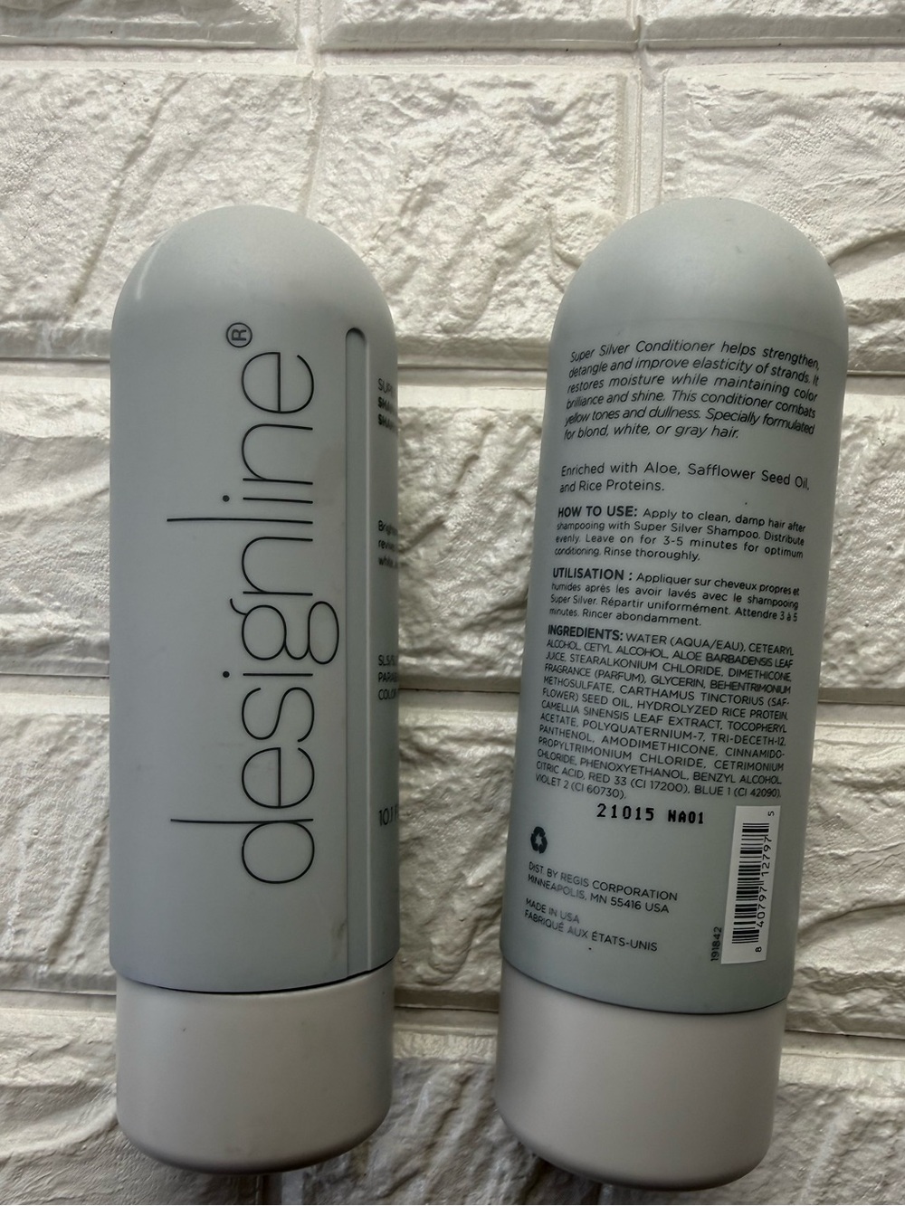 DesignLine Super Silver Shampoo and Conditioner Set 299ml